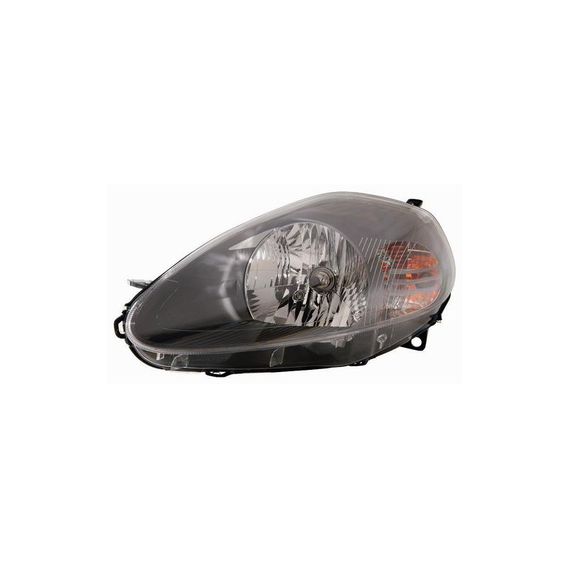 FARO FANALE PROIETTORE SX H4 CONNETTORE GIALLO NERA FIAT GRANDE PUNTO (199) 2005 2012 OEM 51833191