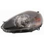 FARO FANALE PROIETTORE SX H4 CONNETTORE GIALLO NERA FIAT GRANDE PUNTO (199) 2005 2012 OEM 51833191