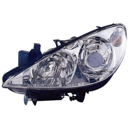 FARO FANALE PROIETTORE SX H1,H7 PEUGEOT 307 (3A/3C) 2005 2007 OEM 620886