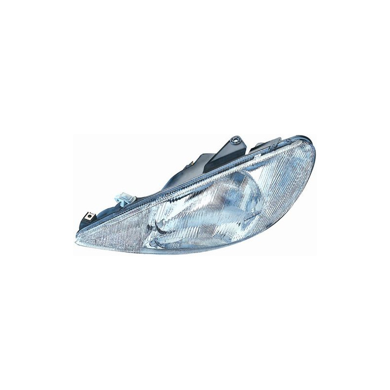 FARO FANALE PROIETTORE DX 1 H4 ELETTRICA PEUGEOT 206 (2A/2C/2D/2E/2K) 1998 2009 OEM 6205S7