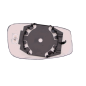 VETRO CON PIASTRA DX CROMATO FIAT PANDA (169) 2003 2014 OEM 71732873