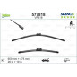 SPAZZOLA TERGI SILENCIO FLAT BLADE ANT SX COPPIA 650mm + 475mm CODICE BREVE: VF818