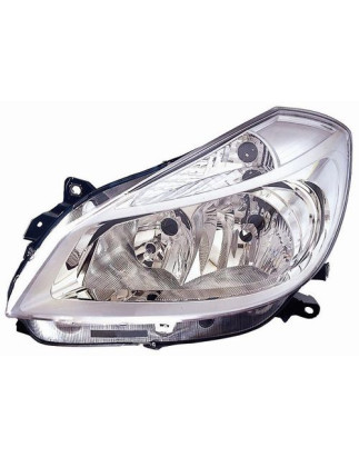 FARO FANALE PROIETTORE SX H7,H7 CROMATA ELETTRICA RENAULT CLIO III (BR0 1/CR0 1) 2006 2009 OEM 7701061071