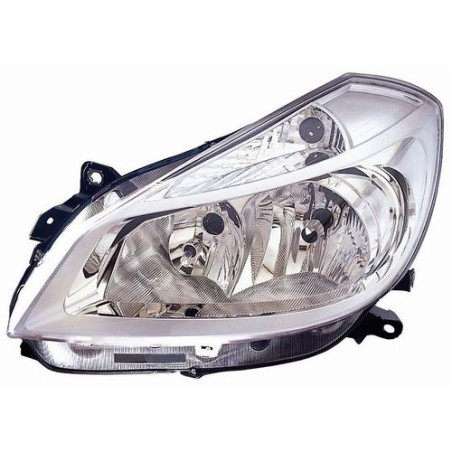FARO FANALE PROIETTORE SX H7,H7 CROMATA ELETTRICA RENAULT CLIO III (BR0 1/CR0 1) 2006 2009 OEM 7701061071