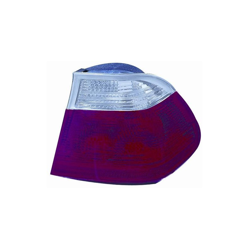 FANALE POST SX BIANCO/ROSSO SENZA BMW SERIES 3 SDN (E46) 1999 2002 OEM 63218383821