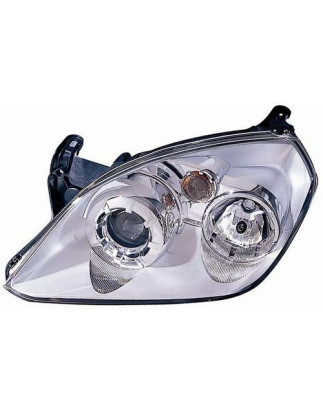 FARO FANALE PROIETTORE DX H1,H7 CROMATA ELETTRICA OPEL TIGRA CABRIO TWINTOP (X04) 2004 2009 OEM 93164838