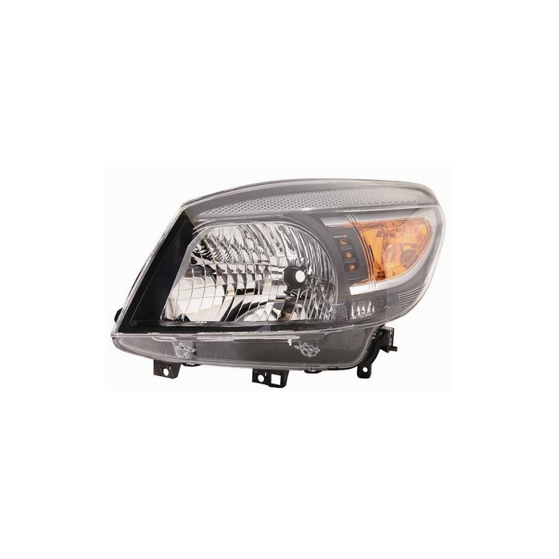 FARO FANALE PROIETTORE DX H4 NERA ELETTRICA FORD RANGER (ET/R) 2009 2012 OEM 4986839
