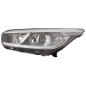 FARO FANALE PROIETTORE SX LED CROMATA LED KIA CEED (JD) 2015 2018 OEM 92101A2220