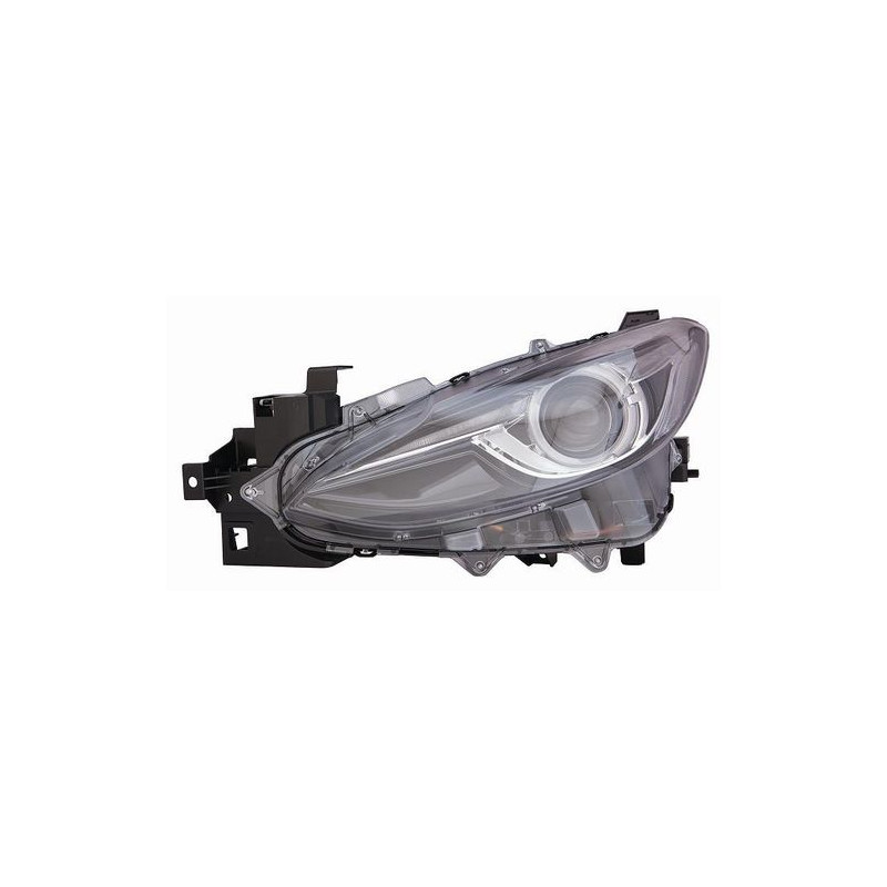 FARO FANALE PROIETTORE SX XENON LED NERA LED MAZDA 3 SDN-H/B (BM/BN) 2013 2016 OEM BHR251041A