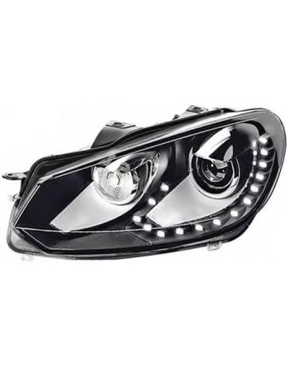 FARO DX BIXENO AFS+DRL A LED C/MOT EL S/CENTR VW GOLF 6 01/09
