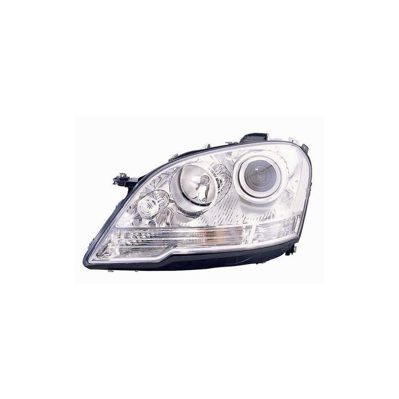 FARO FANALE PROIETTORE SX H7,H7,H15 CROMATA MERCEDES-BENZ ML (W164) 2005 2011 OEM A1648207061