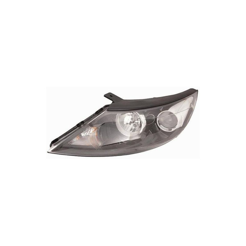 FARO FANALE PROIETTORE DX H7,H7 NERA KIA SPORTAGE (SL) 2008 2010 OEM 921023W021
