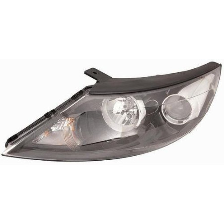 FARO FANALE PROIETTORE DX H7,H7 NERA KIA SPORTAGE (SL) 2008 2010 OEM 921023W021