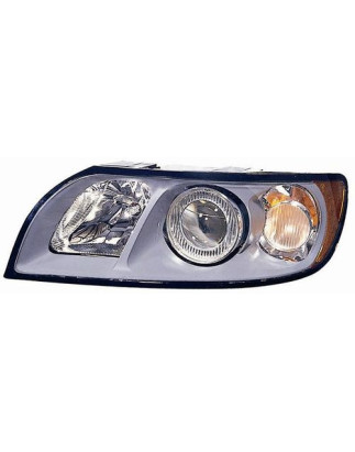 FARO FANALE PROIETTORE SX H7,HB3 GRIGIA VOLVO S40 (544) 2004 2007 OEM 30698885