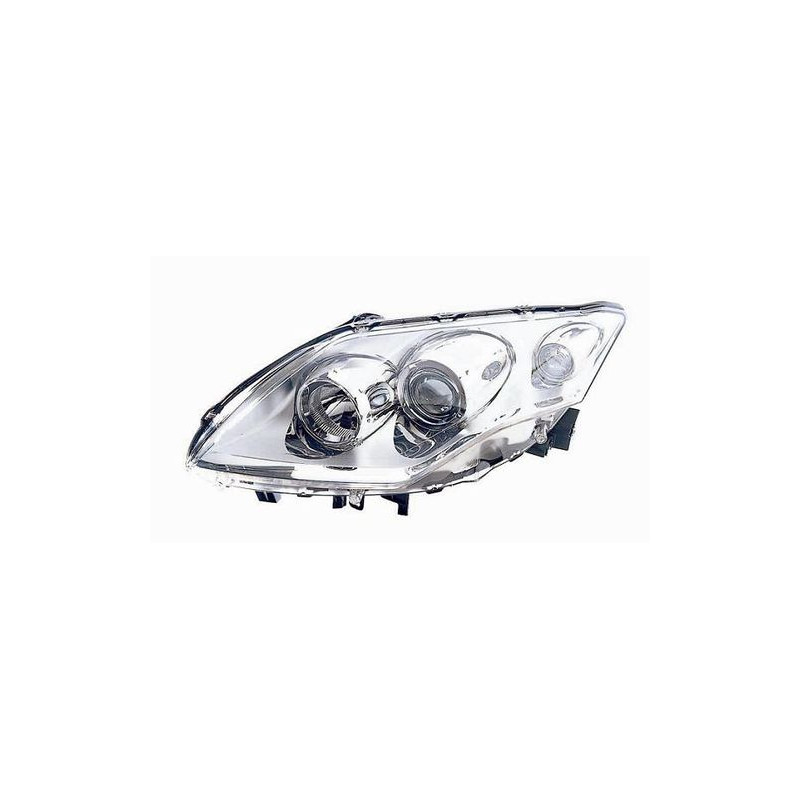 FARO FANALE PROIETTORE DX 2H7 CROMATA ELETTRICA RENAULT LAGUNA (BT0/BT1) 2007 2015 OEM 260100038R