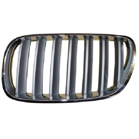 GRIGLIA ANT SX CROMATA/GRIGIO SCURO BMW X3 (E83) 2004 2007 OEM 51113420091