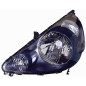 FARO FANALE PROIETTORE DX H4 STANLEY NERA ELETTRICA HONDA JAZZ (GD/GE3/GE2) 2001 2008 OEM 33101SAAG52
