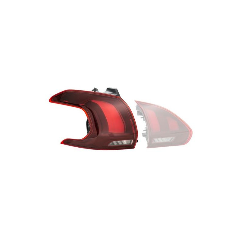 FANALE P/SX EST A LED PEUGEOT 2008 05/16 