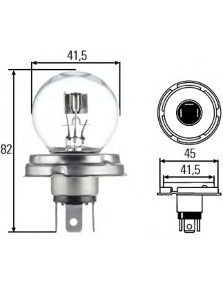 LAMPADINA 6V/45/40W
