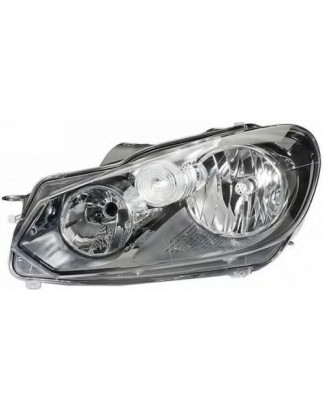 FARO DX H7-H15 C/MOTOR ELETT VW GOLF 6 01/09  PARABOLA NERA