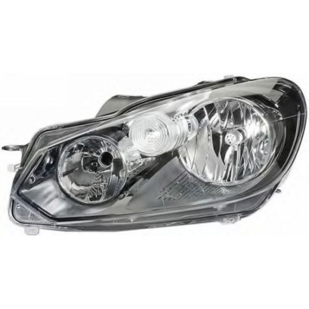 FARO DX H7-H15 C/MOTOR ELETT VW GOLF 6 01/09  PARABOLA NERA