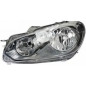 FARO DX H7-H15 C/MOTOR ELETT VW GOLF 6 01/09  PARABOLA NERA