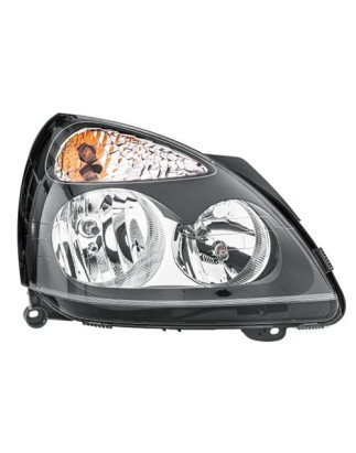 FARO FANALE PROIETTORE SX MANUALE NERA RENAULT CLIO II/CAMPUS/THALIA (BB/CB) 2001 2006 OEM 7701051769