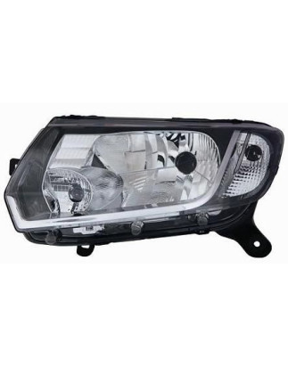 FARO FANALE PROIETTORE SX H4 MANUALE DACIA LOGAN-MCV II 2012 2016 OEM 260601236R