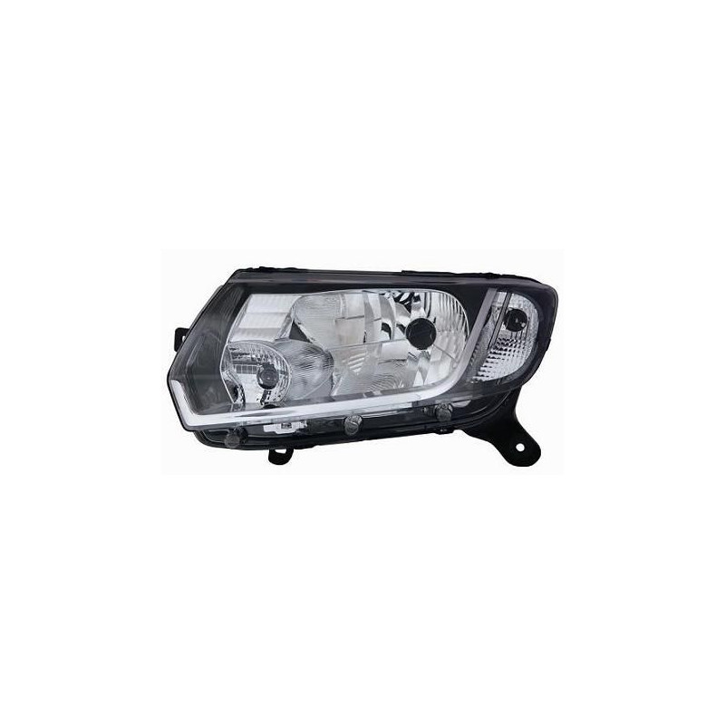 FARO FANALE PROIETTORE SX H4 MANUALE DACIA LOGAN-MCV II 2012 2016 OEM 260601236R
