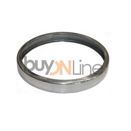 CORNICE FANALE FARO DX/SX IN ALLUMINIO FIAT 500 D 1957 1965