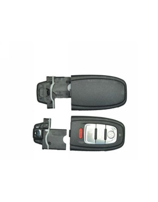 GUSCIO PER CHIAVI NERO CON TASTI ARGENTO 3+1 AUDI A4 (8KH/8K2/8K5) 2007 2011