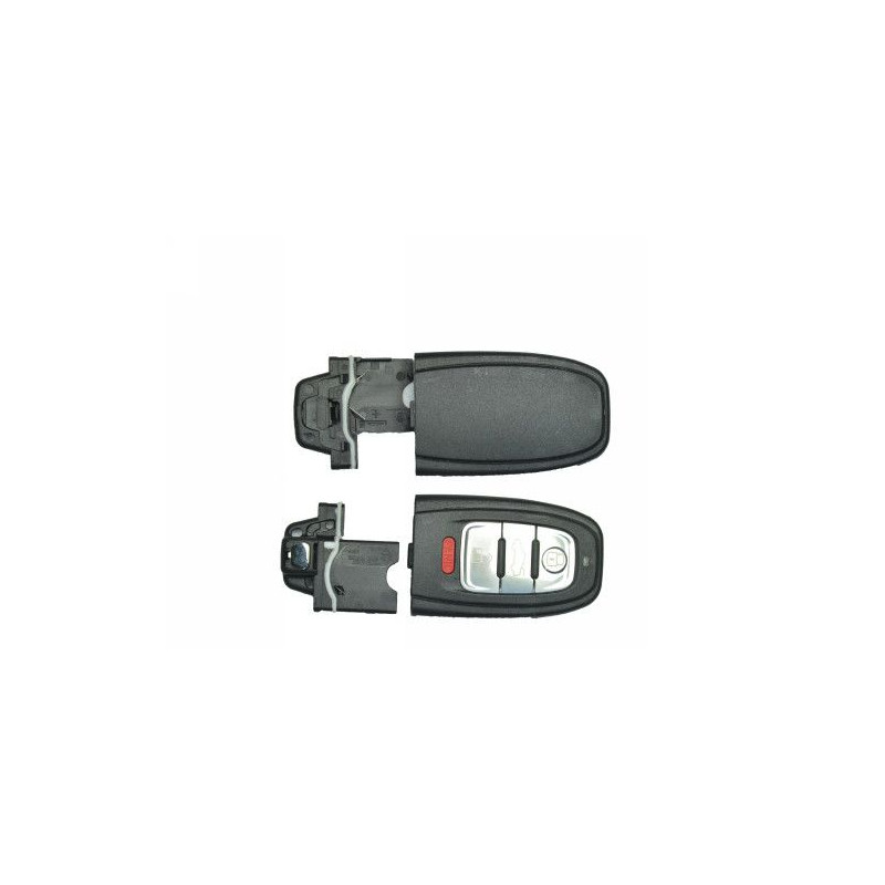 GUSCIO PER CHIAVI NERO CON TASTI ARGENTO 3+1 AUDI A4 (8KH/8K2/8K5) 2007 2011