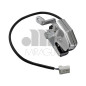 CHIUSURA COFANO GANCIO CON BLOCCAPORTE 2 FILI POST INF SX FIAT DOBLO (119/223) 2001 2005 OEM 51757821
