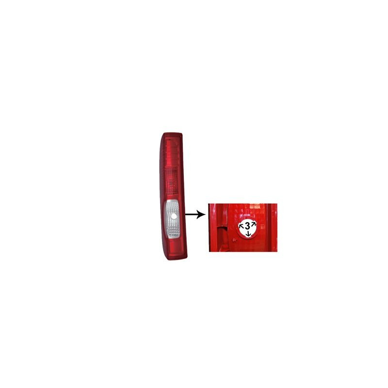 FANALE POST SX SENZA ATTACCO A 3 FORI NISSAN PRIMASTAR (X83) 2006 2016 OEM 8200415250