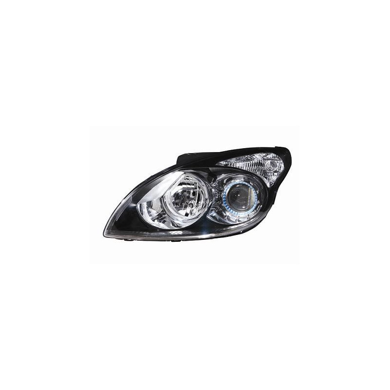 FARO FANALE PROIETTORE SX H7,H1 NERA ELETTRICA HYUNDAI i30 (FD) 2007 2012 OEM 921012R000