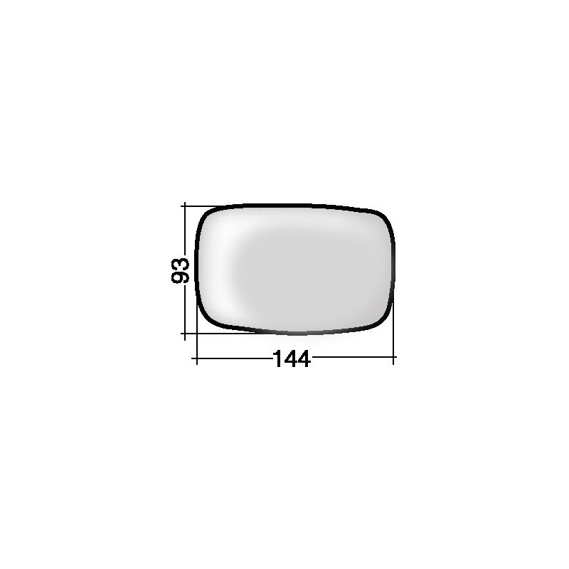 VETRO CON PIASTRA SX FORD ESCORT (GAL/ANL) 1995 1998 OEM 1007639