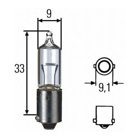 H10W 12V 10W STANDARD
