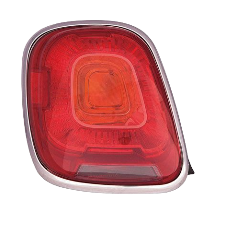 FANALE POST SX SENZA P21W CROMATA FIAT 500 X (334) 2015 2019 OEM 51937414