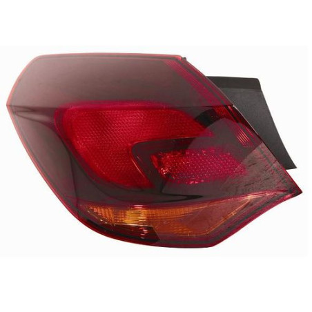FANALE POST SX ROSSO SCURO SENZA 5 ESTERNO OPEL ASTRA J 3D/GTC (P10) 2011  OEM 13319949