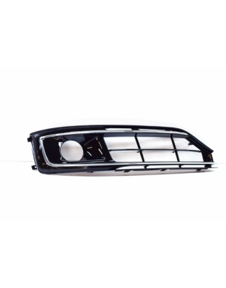 GRIGLIA PARAURTI ANT DX CROMATA APERTA SENSORI AUDI A8 (4H2/4H8/4HC/4HL) 2013 2017 OEM 4H0807680T