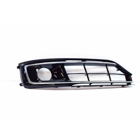 GRIGLIA PARAURTI ANT DX CROMATA APERTA SENSORI AUDI A8 (4H2/4H8/4HC/4HL) 2013 2017 OEM 4H0807680T