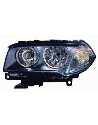 FARO FANALE PROIETTORE SX 2H7 NERA BMW X3 (E83) 2004 2007 OEM 63127162189