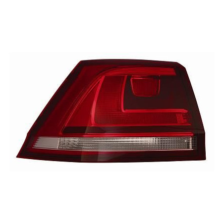 FANALE POST DX BIANCO/ROSSO SENZA ESTERNO SCURO VOLKSWAGEN GOLF VII (5G1) 2013 2016 OEM 5G9945096D