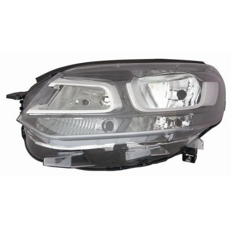 FARO FANALE PROIETTORE DX H1,H7,W5W,W21W,PY21W NERA CITROEN JUMPY/SPACE TOURER (V) 2016 2025 OEM 9808567680