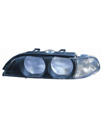 LENTE FARO FANALE PROIETTORE SX BIANCO BIANCO BMW SERIES 5 (E39) 1996 2002 OEM 63128375301