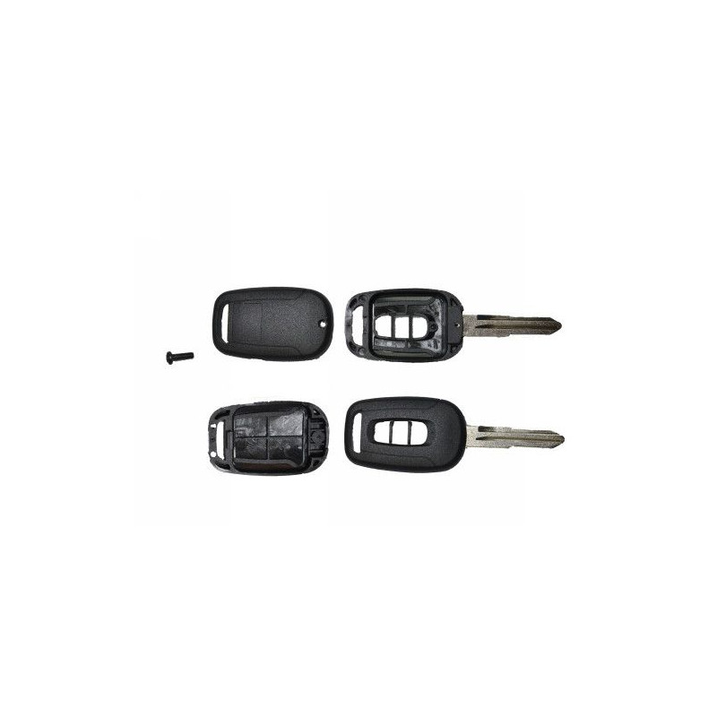 GUSCIO PER CHIAVI NERO 3 CON VITE E NO TASTI IN GOMMA HU46 CHEVROLET CAPTIVA 2007 2012