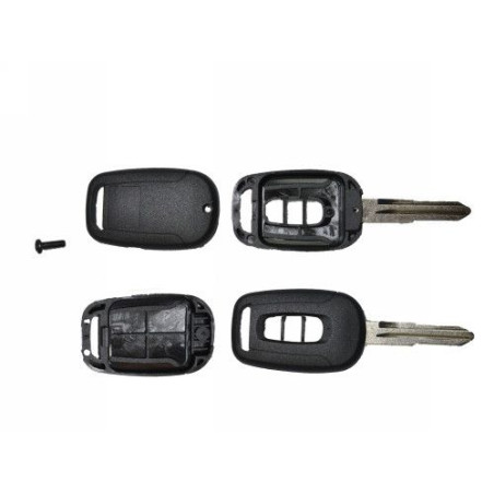 GUSCIO PER CHIAVI NERO 3 CON VITE E NO TASTI IN GOMMA HU46 CHEVROLET CAPTIVA 2007 2012