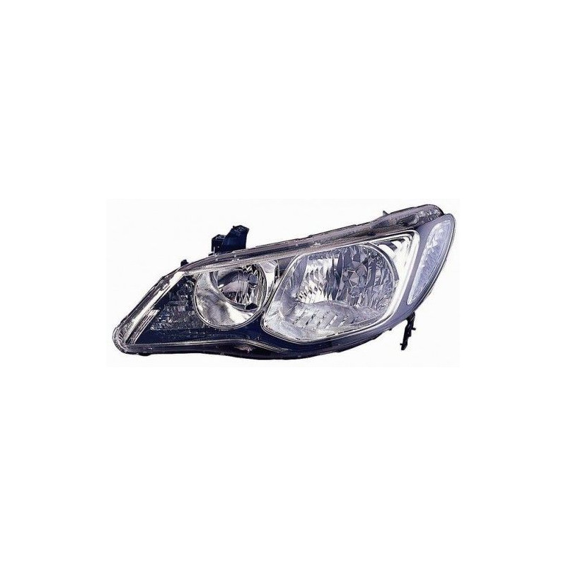 FARO FANALE PROIETTORE SX 4 HB3,HB4 NERA ELETTRICA HONDA CIVIC SEDAN (FD/FA) 2006 2011 OEM 33151SNBG03