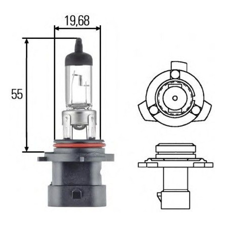 HB4A (9006XS) 12V 51W STANDARD