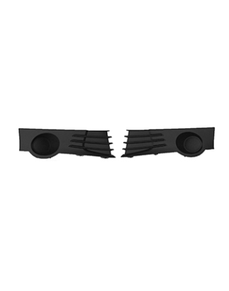 KIT GRIGLIA PARAURTI ANT DX/SX NERE FIAT TALENTO (296) 2016  OEM 6000619959